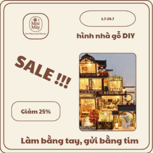 nhà gỗ DIY cơ bản