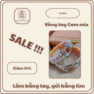 Vòng tay cam mix - T002
